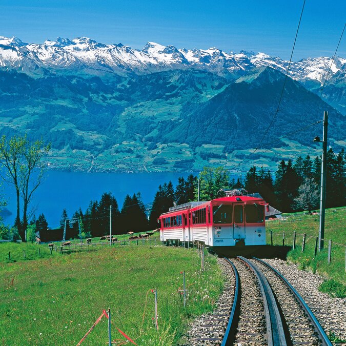 Vitznau Rigi Railway in Lucerne | © swiss-image.ch / Christof Sonderegger
