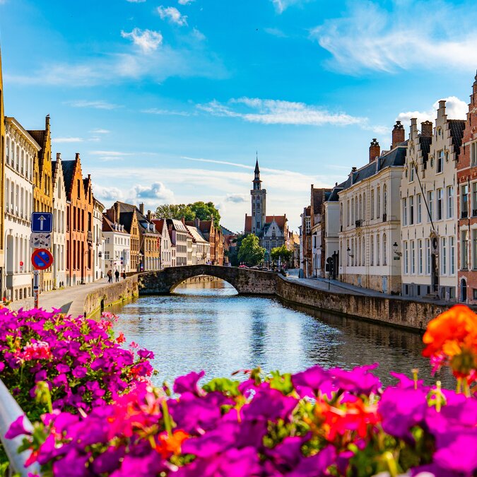 Die belgische Stadt Brügge | © shutterstock_2660677303