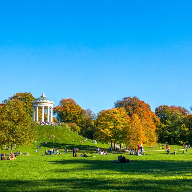 Englischer Garten, Vieille ville de Munich, Bavière, Allemagne | © Shutterstock 2416958901