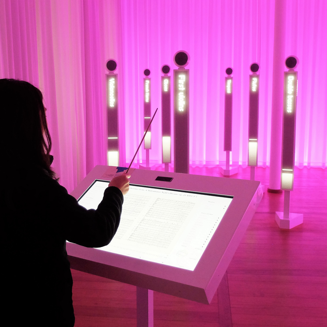 Interactive exhibition on the various composers associated with Leipzig | © TMGS Wolfgang Gärtner