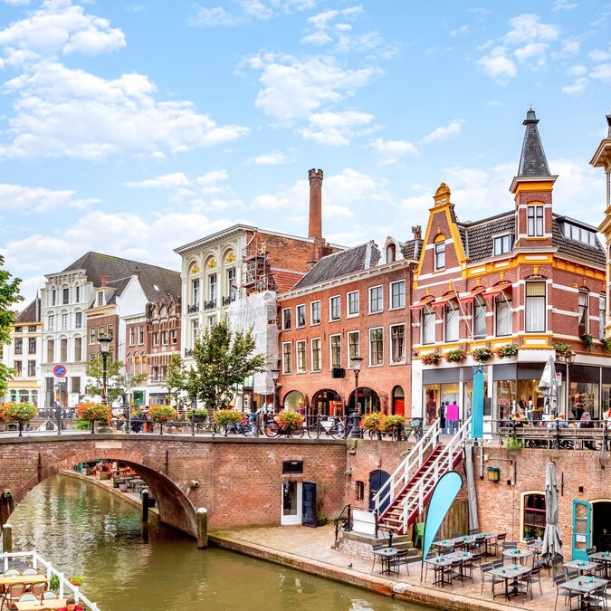 Idyllische Altstadt am Wasser in Utrecht | © Shutterstock 2379739023